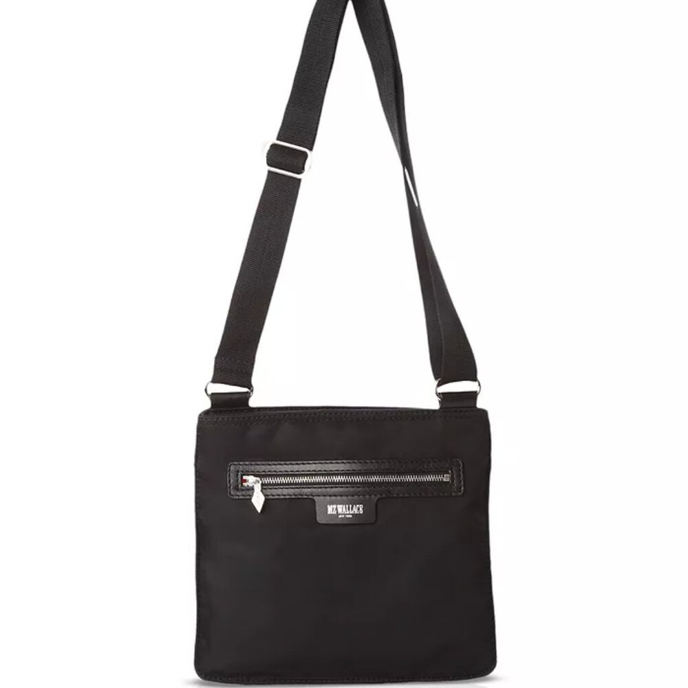 MZ Wallace Navy Blue Olympia Swingpack Crossbody Bag - Picture 9 of 10